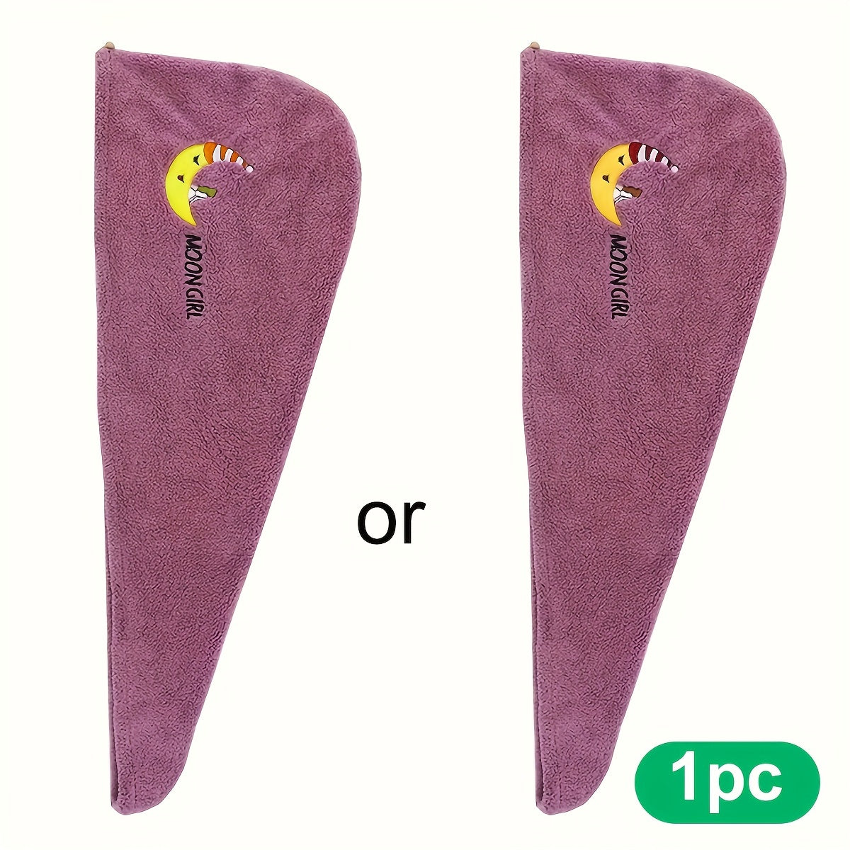 Dry Hair Towel for Ladies Super Absorbent Lightweight with Headscarf Hat