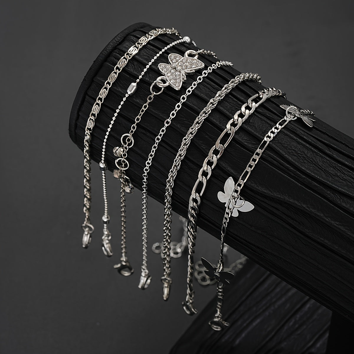 108-Piece Jewelry Set for Women with Heart Butterfly Flower Designs for Birthdays and Parties