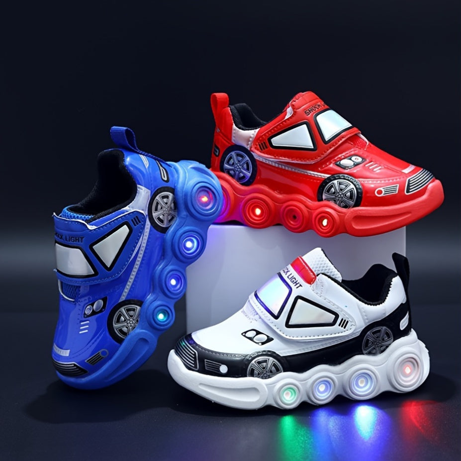 Kids Girls and Boys Casual Sports Shoes with Cartoon Characters for All Seasons