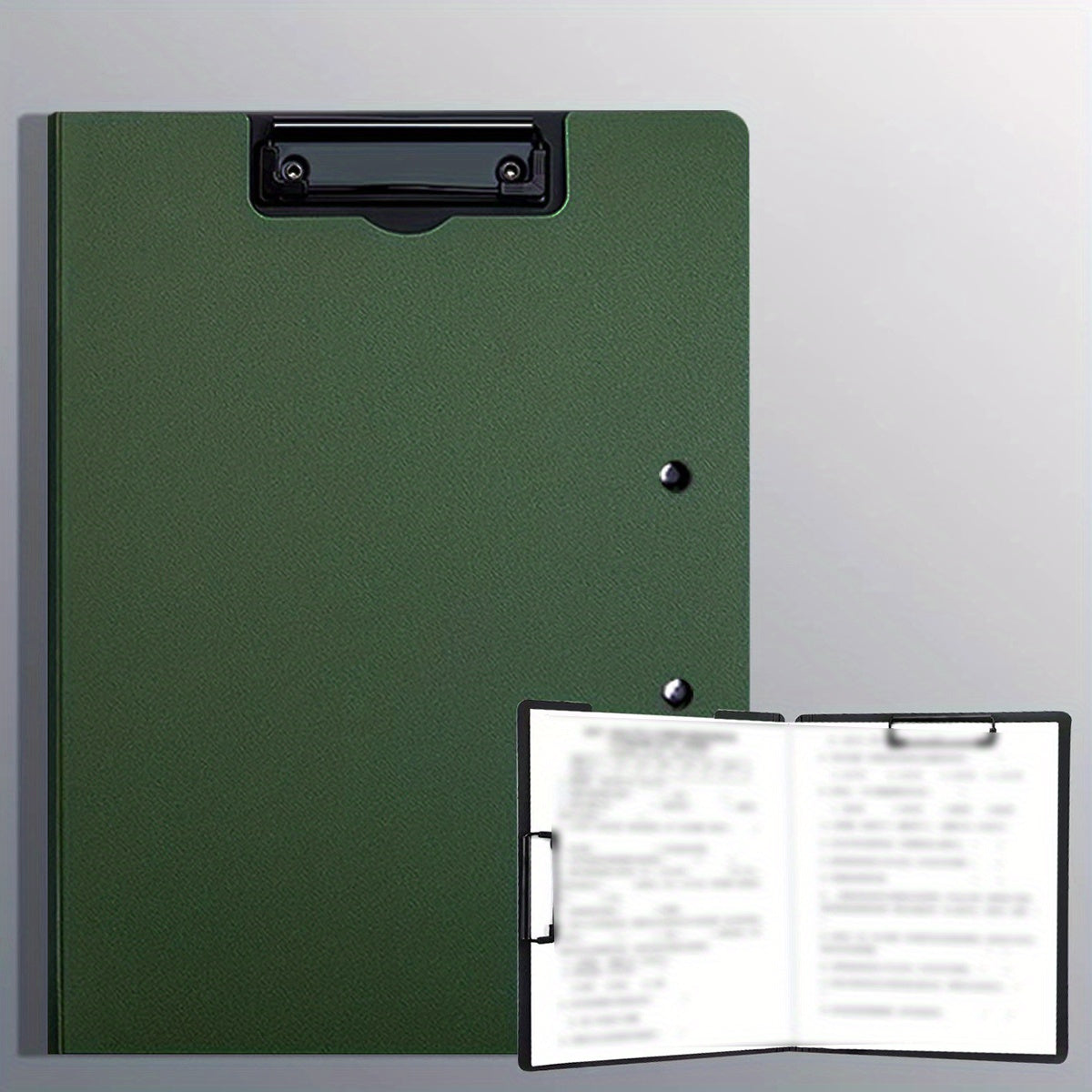 A4 Plywood Color Double Clip Folder for Documents