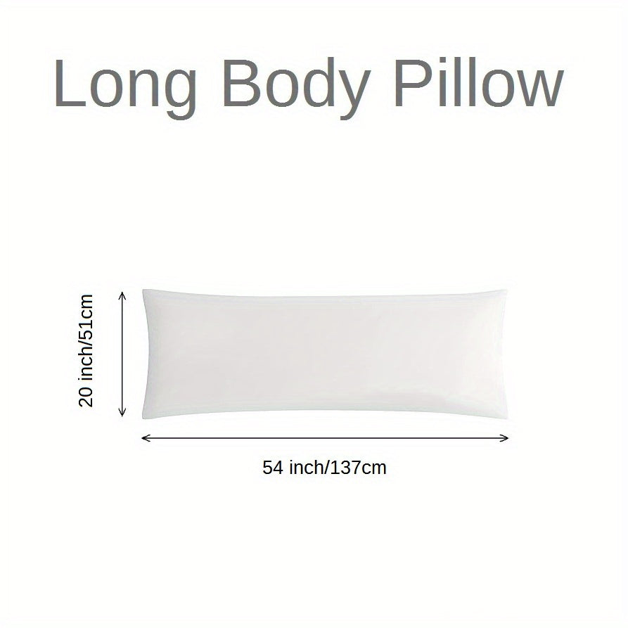 Extra Large Body Pillow for Adults for Pregnancy and Side Sleepers
