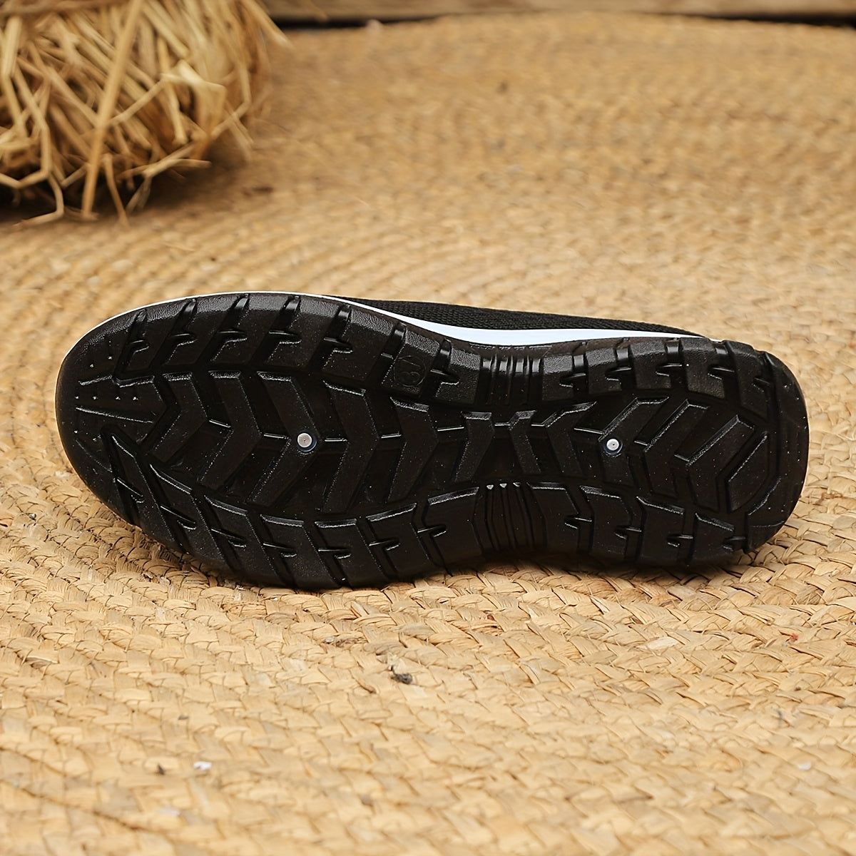 Women Old Beijing Cloth Shoes Black Non-Slip Soft Sole Comfort Shoes