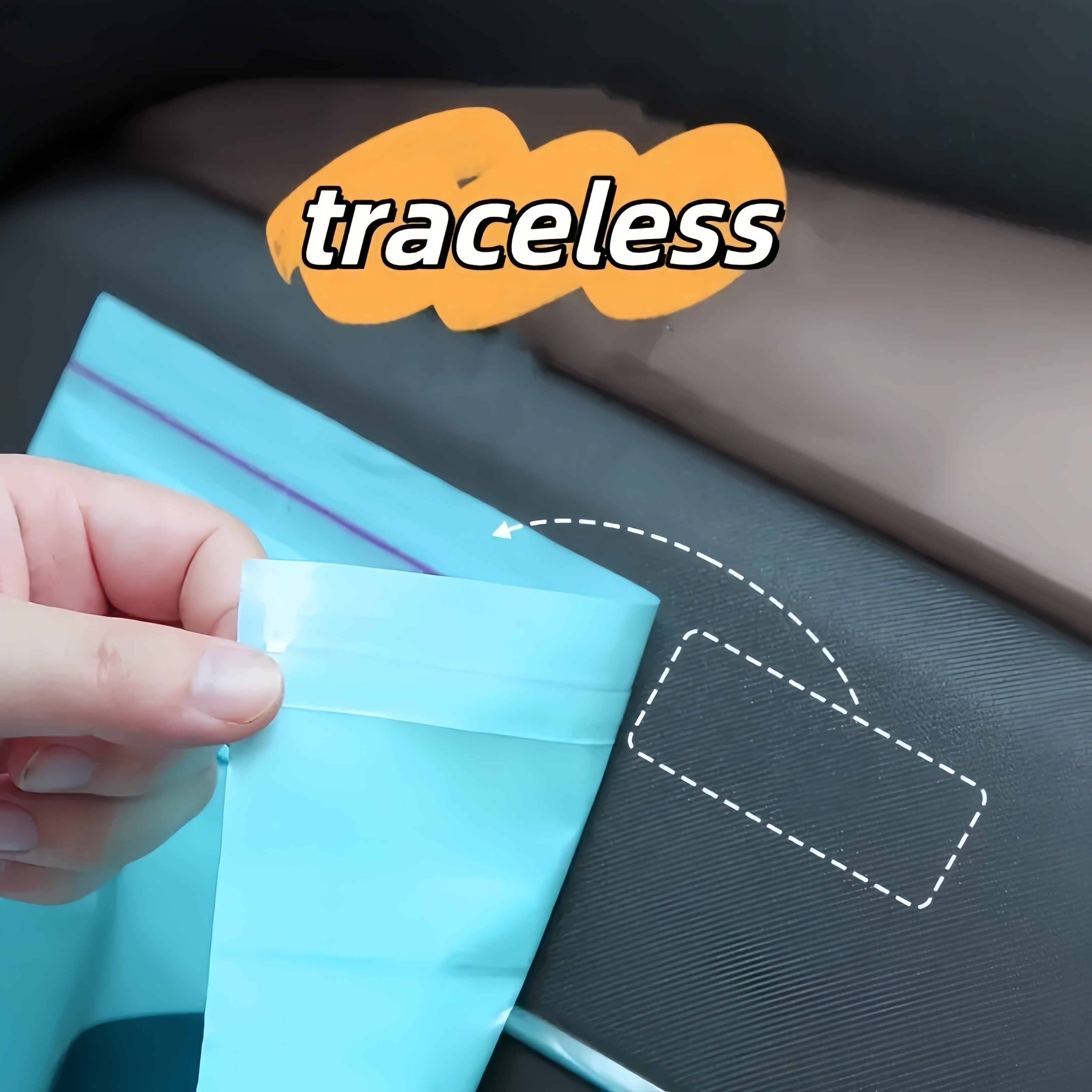 15/30pcs Bolsas de basura para coche, bolsa colgante para basura para coche, cocina, oficina, camping