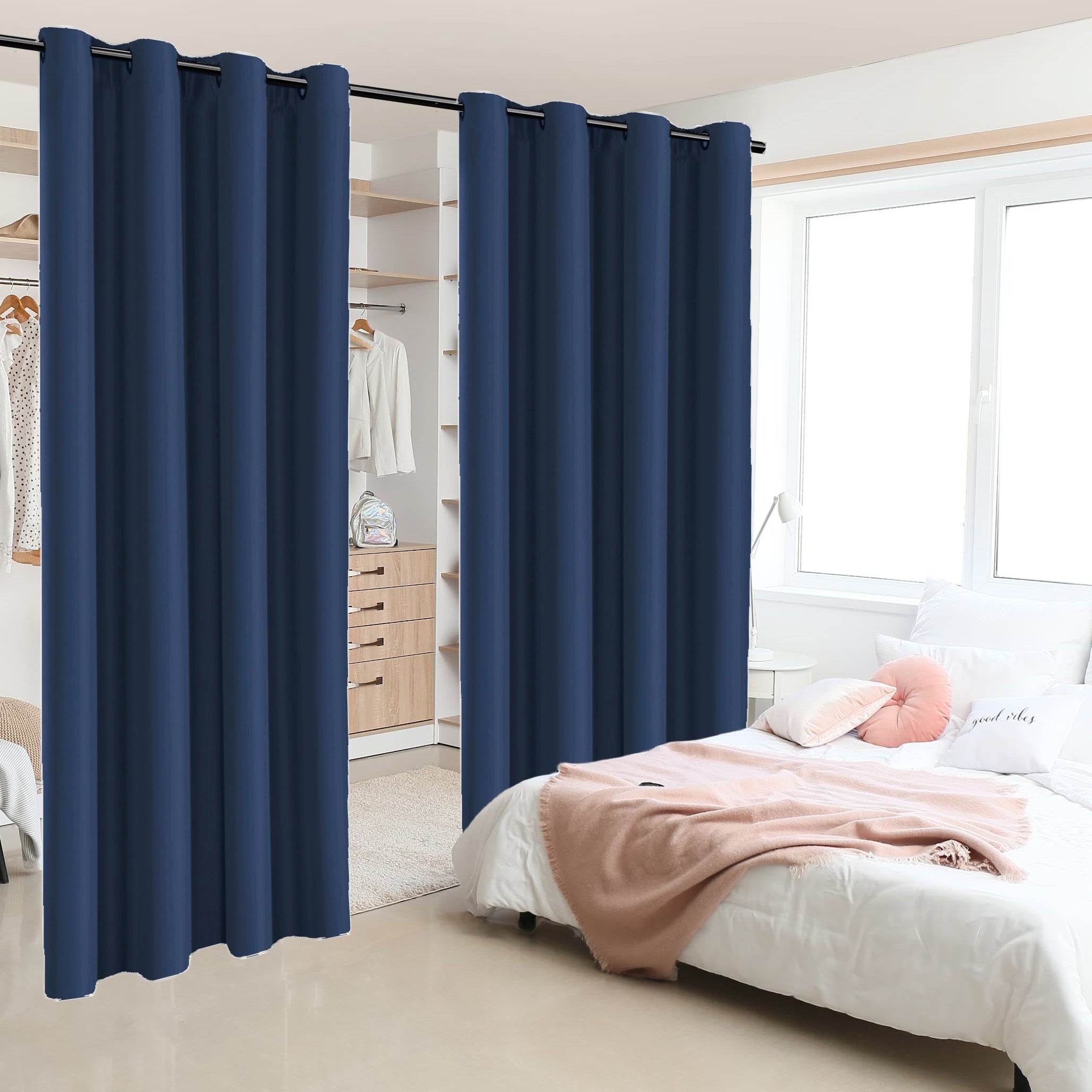 Insulation Room Partition Panel with Coated Insulation and Loop Design for Terrace, 2 Pieces