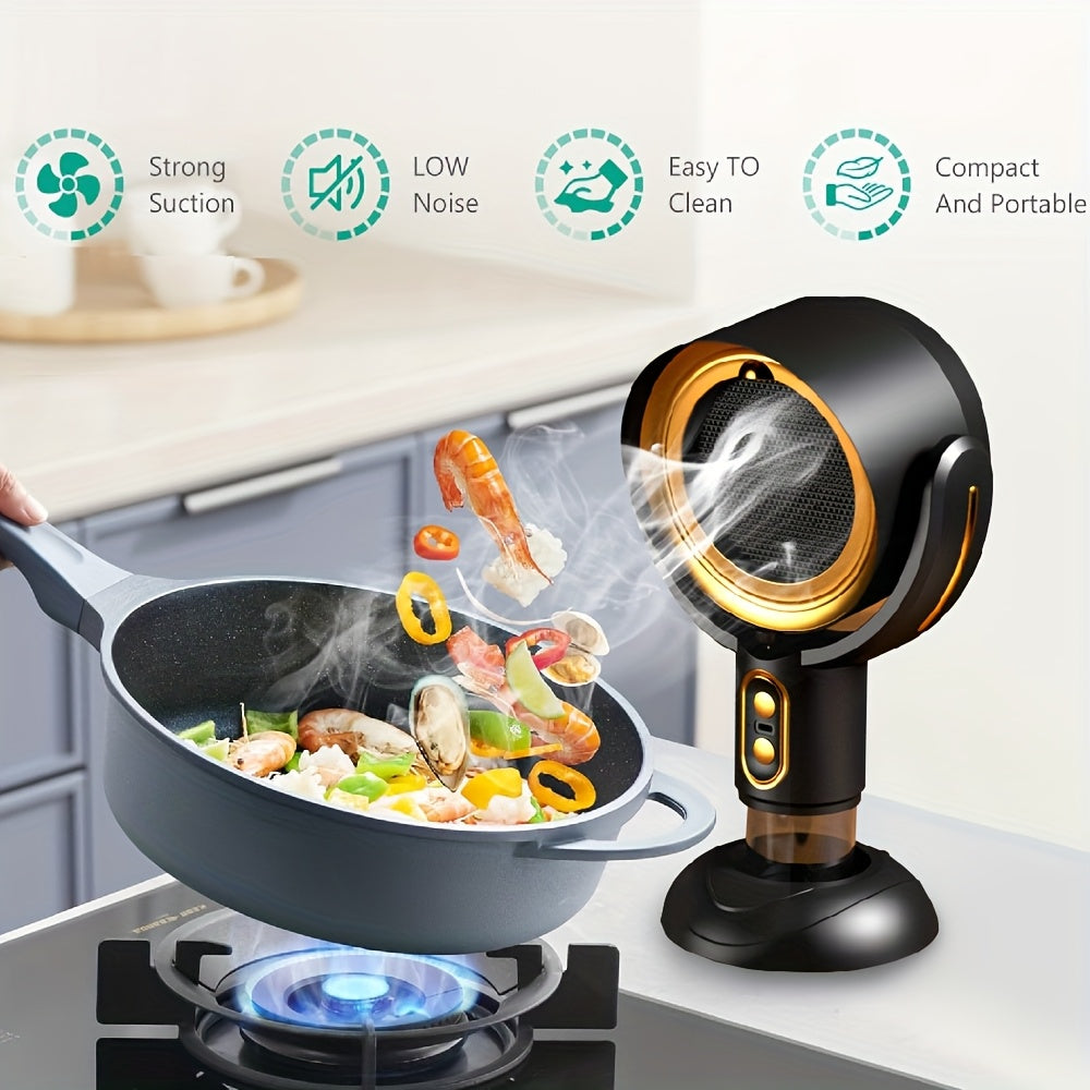 Портативный настольный вытяжной шкаф с фильтрами и вытяжным вентилятором для использования внутри помещений