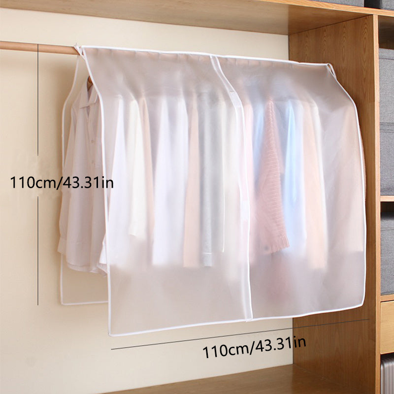 Hanging Garment Bag for Women Waterproof Dust-Proof Storage for Coats and Suits