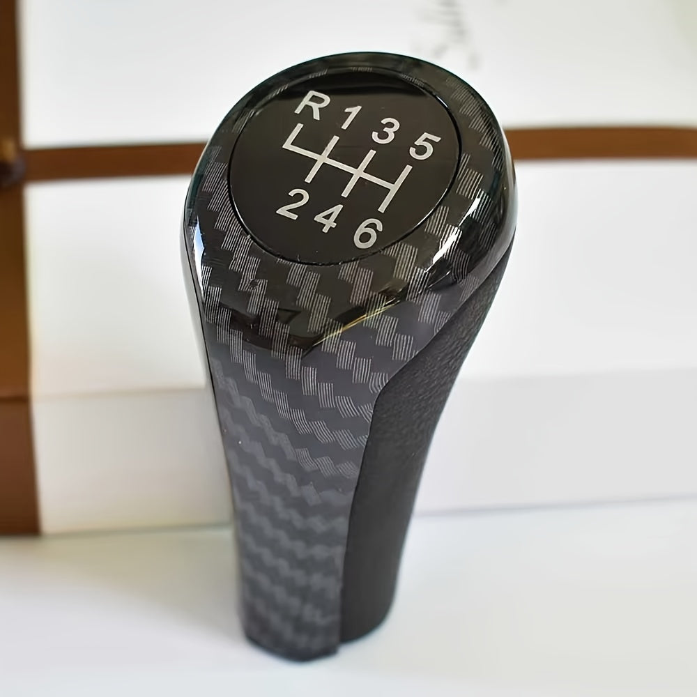 Universal Wooden Gear Shift Knob ABS Resin for 5/6 Speed Cars