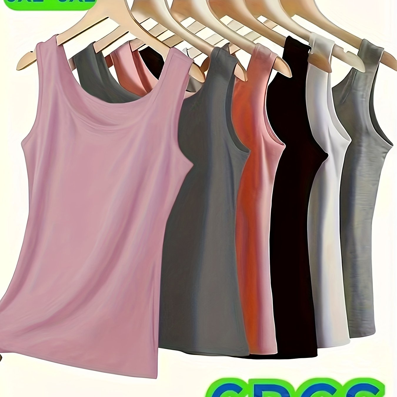 Женские майки без рукавов больших размеров из мягкой эластичной ткани, повседневная одежда комплект