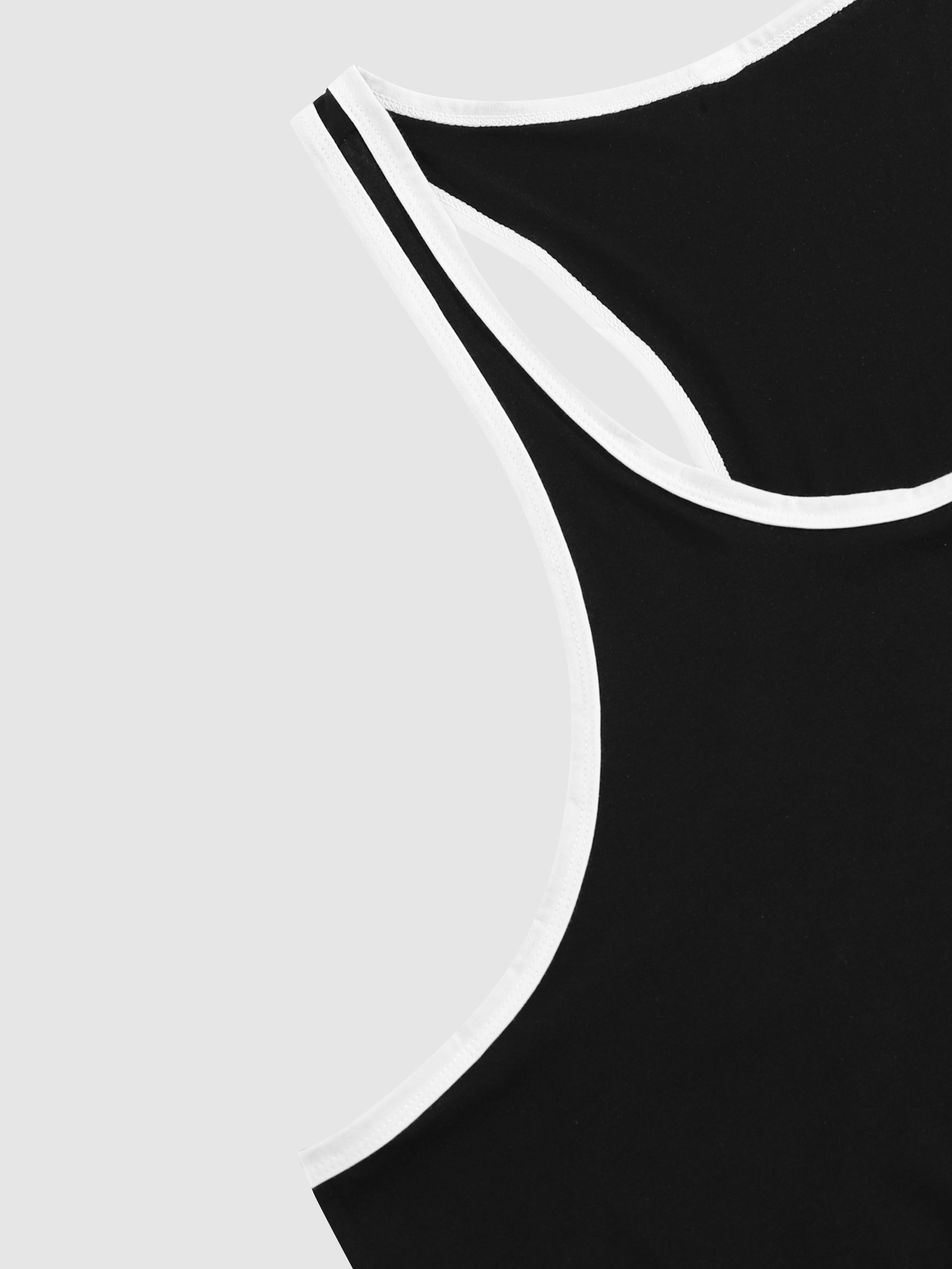 Yozgi faoliyatlar va tasodifiy kiyimlar uchun mos, tez quriydigan polyester matodan tayyorlangan, elastan aralashmasi bilan cho'ziluvchan erkaklar uchun nafas oladigan sport tanki, mashinada yuvish mumkin, katta o'lchamlarda mavjud.