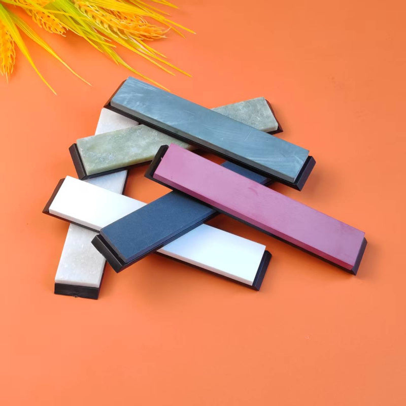 Tabiiy maydalash toshi, oshxona uchun silliqlash uchun anti-slip asosli polishing asbobi.