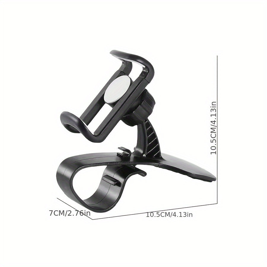 Soporte universal para teléfono móvil de coche, clip antideslizante para tablero para navegación