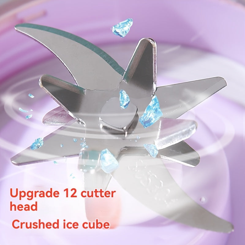 Portable Personal Juicer Blender 25oz with 4 Speeds Ice Crushing