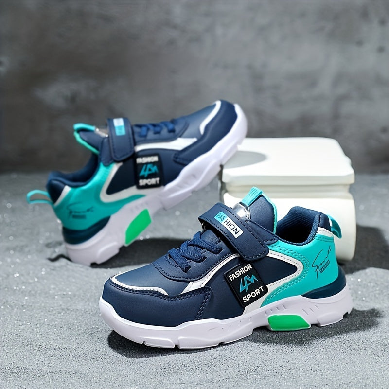 Unisex Low-Top Casual Running Shoes Breathable PU Upper EVA Sole Lightweight Non-Slip