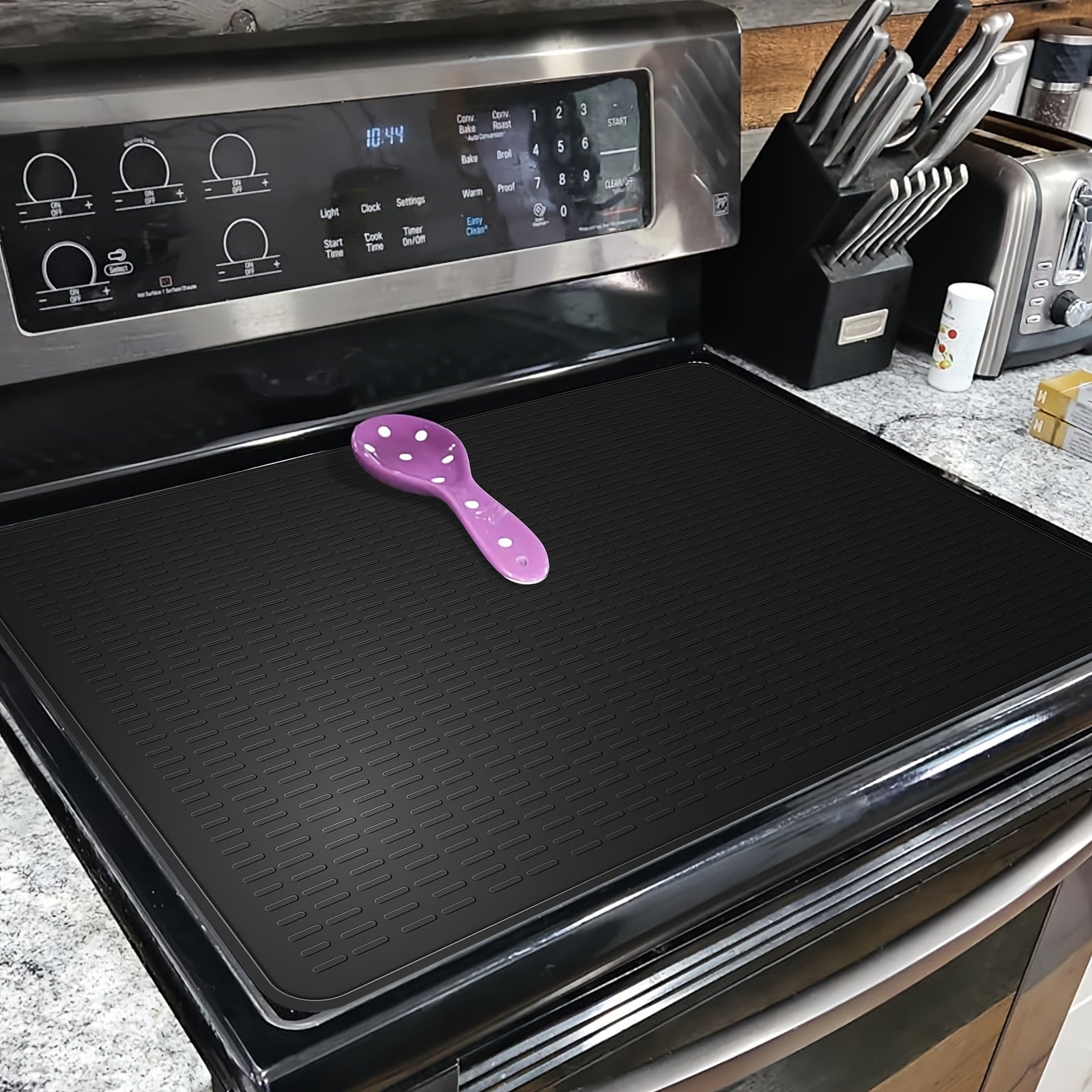 Silicone Stove Top Cover Heat-Resistant Waterproof Non-Slip Foldable Kitchen Protector