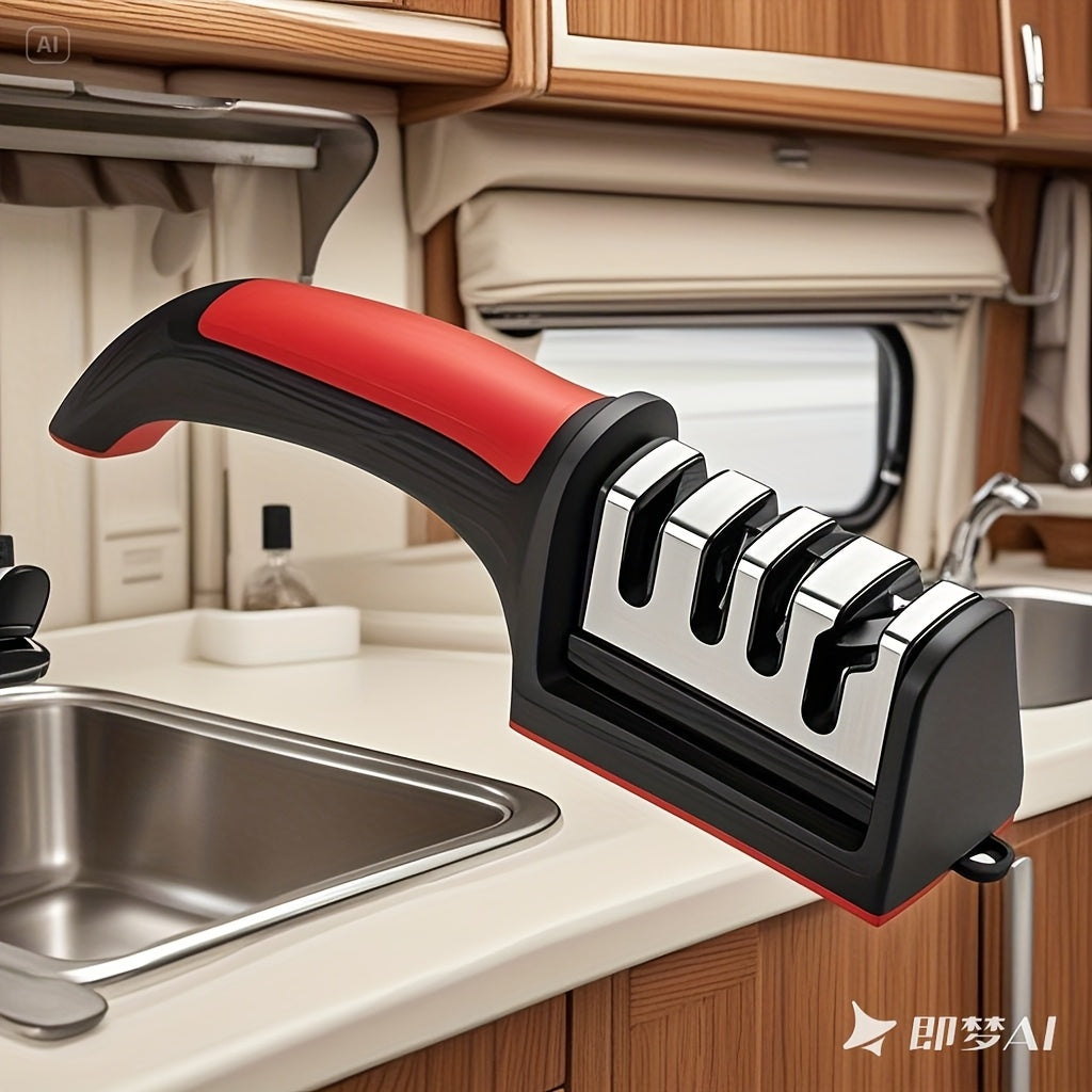 4-sinf uchun elektr bo'lmagan pichoq silliqlash uchun oshxona va tabiatda sayohat qilish