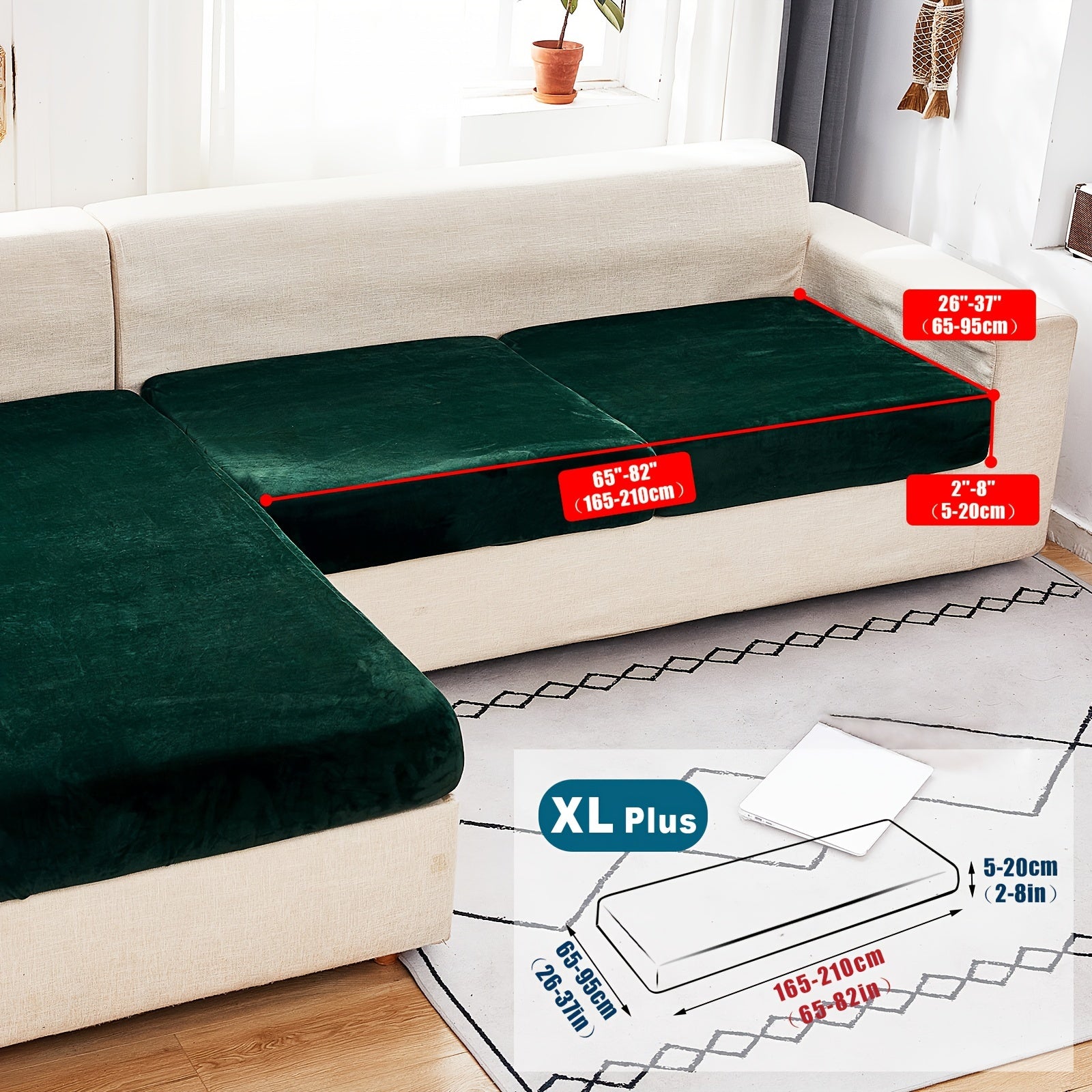 Велюровый чехол для дивана/подушки для домашних животных, пылезащитный и мягкий чехол для дивана для домашнего декора.