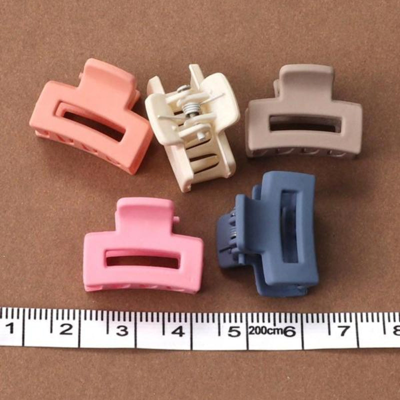 Women Hair Clips 20 Pack Matte Rectangular Hair Claw Accessories Small Functional
