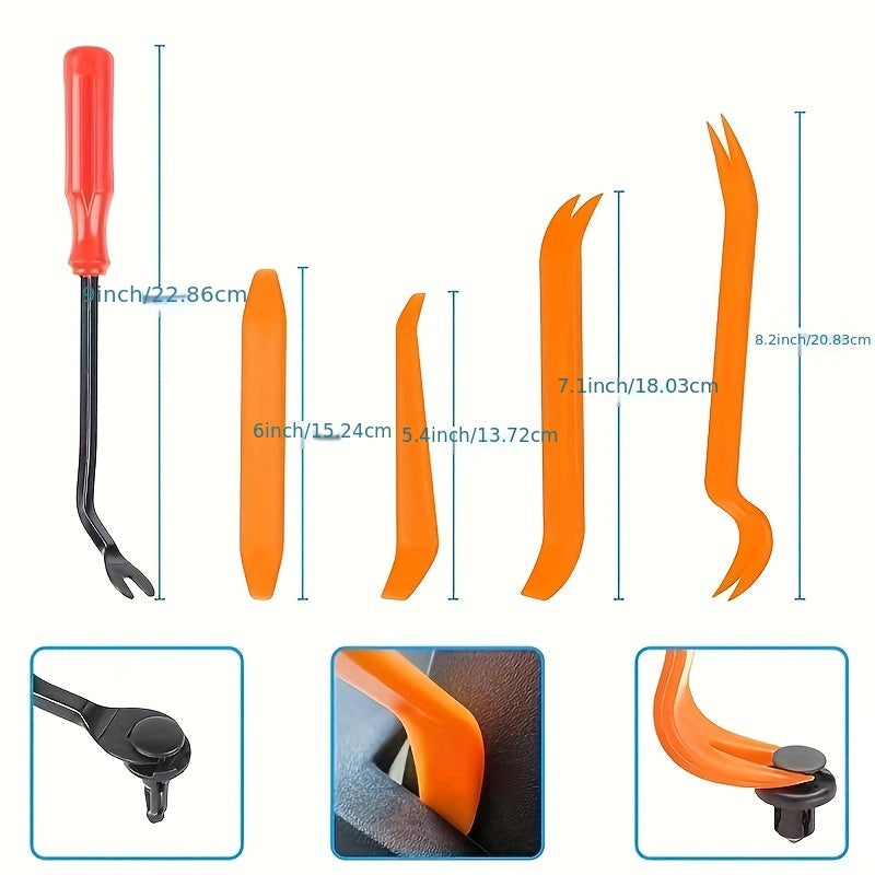 Auto Trim Removal Tool Kit Plastic Panel Removal Tools for Vehicle Radio