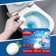 Toilet Cleaning Tablets 12pcs Powerful Decontamination and Deodorization Stain Removal