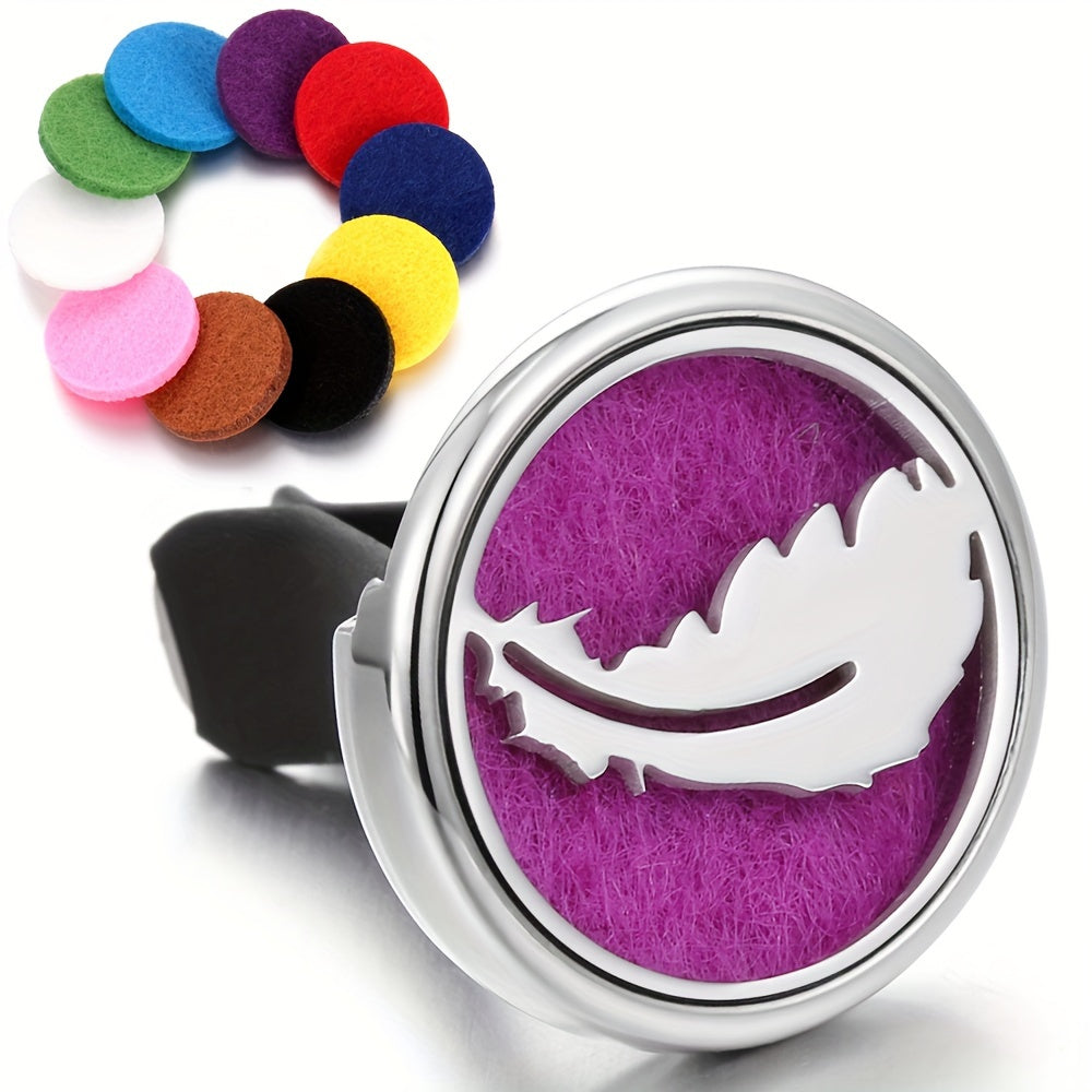 Car Interior Air Freshener Clip Aromatherapy Diffuser Car Vent Clip with Pads