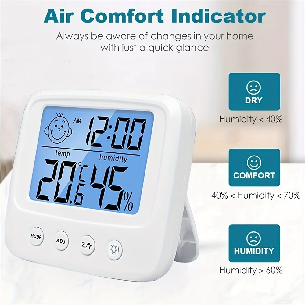 Indoor Mini Temperature and Humidity Meter for Home and Greenhouse