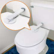 Toilet Safety Lock Set with Lid Locking Mechanism for Standard Toilets