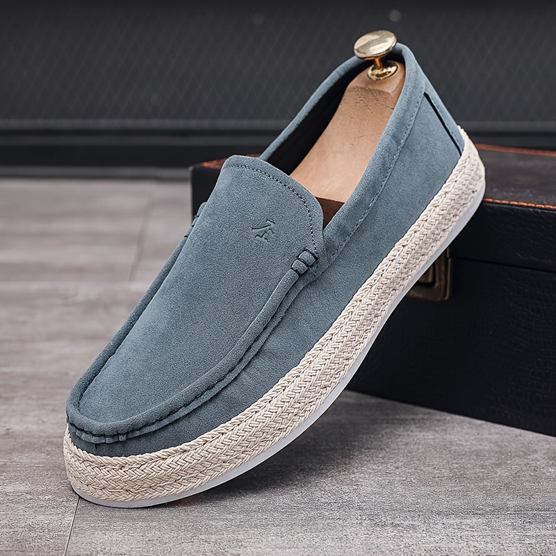 Men's Casual Slip-On Shoes Non-Slip Sole for Walking Traveling Fishing