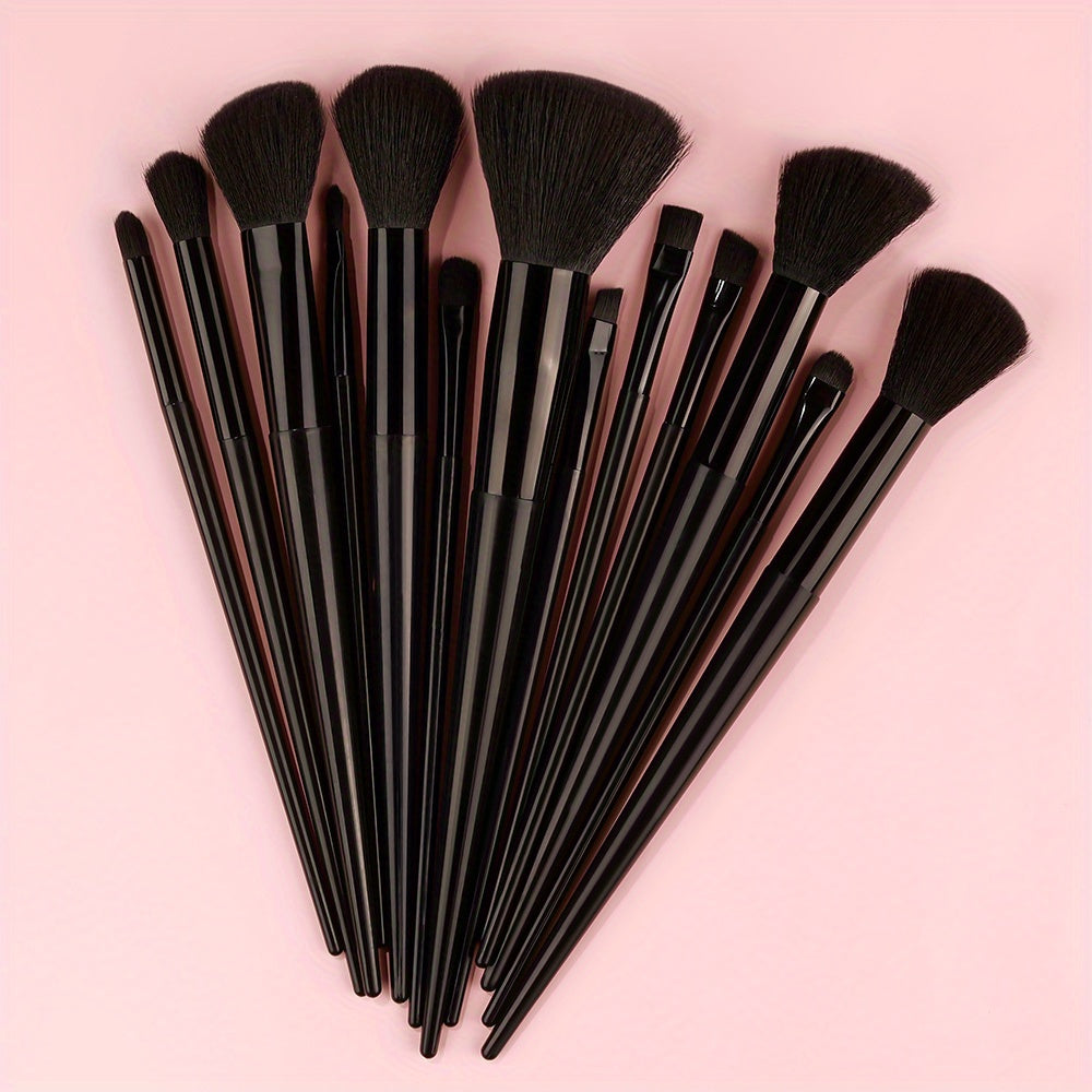 13pcs Makeup Brush Set Soft Fluffy Foundation Blush Eyeshadow Kabuki Beauty Tools