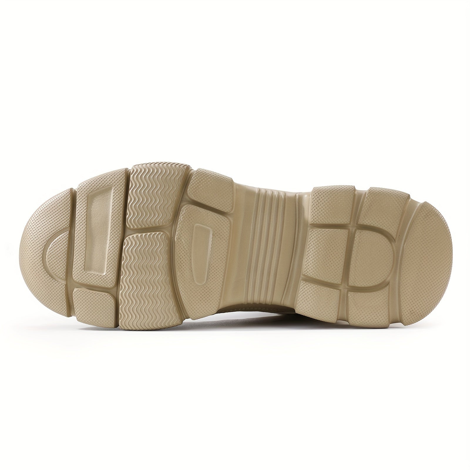 Zapatos de seguridad para hombre color caqui con punta de acero, anti-impacto, punzantes, de caña alta, para todas las estaciones