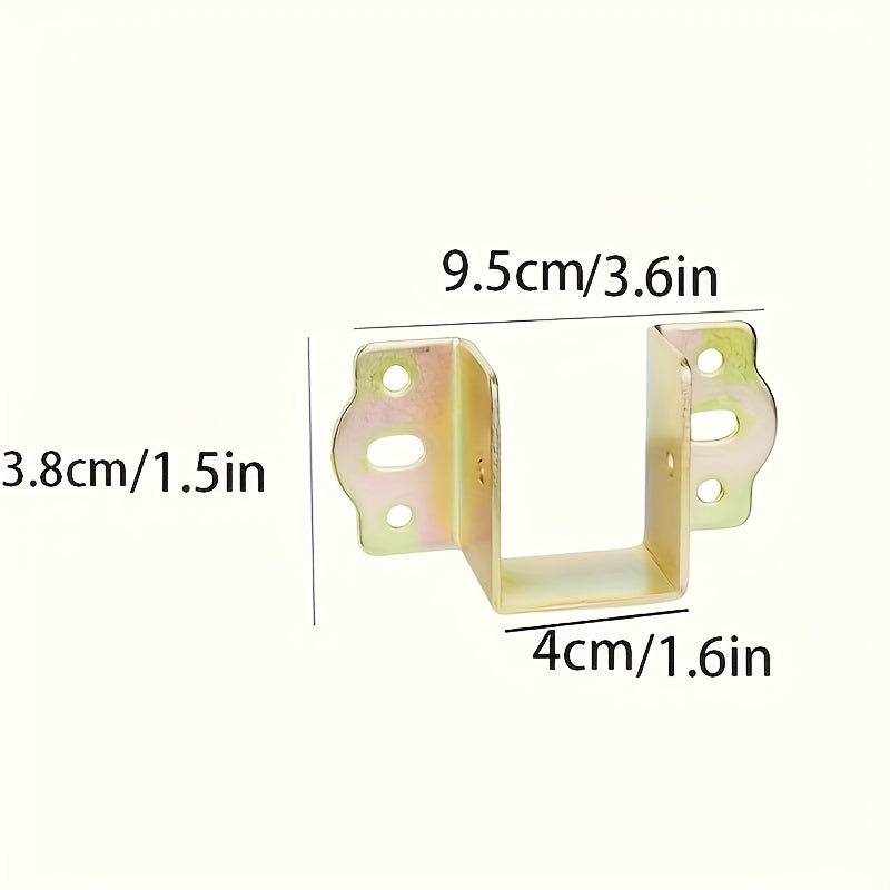 Sturdy Metal Bed Frame Brackets for Corner Joints and Wooden Furniture