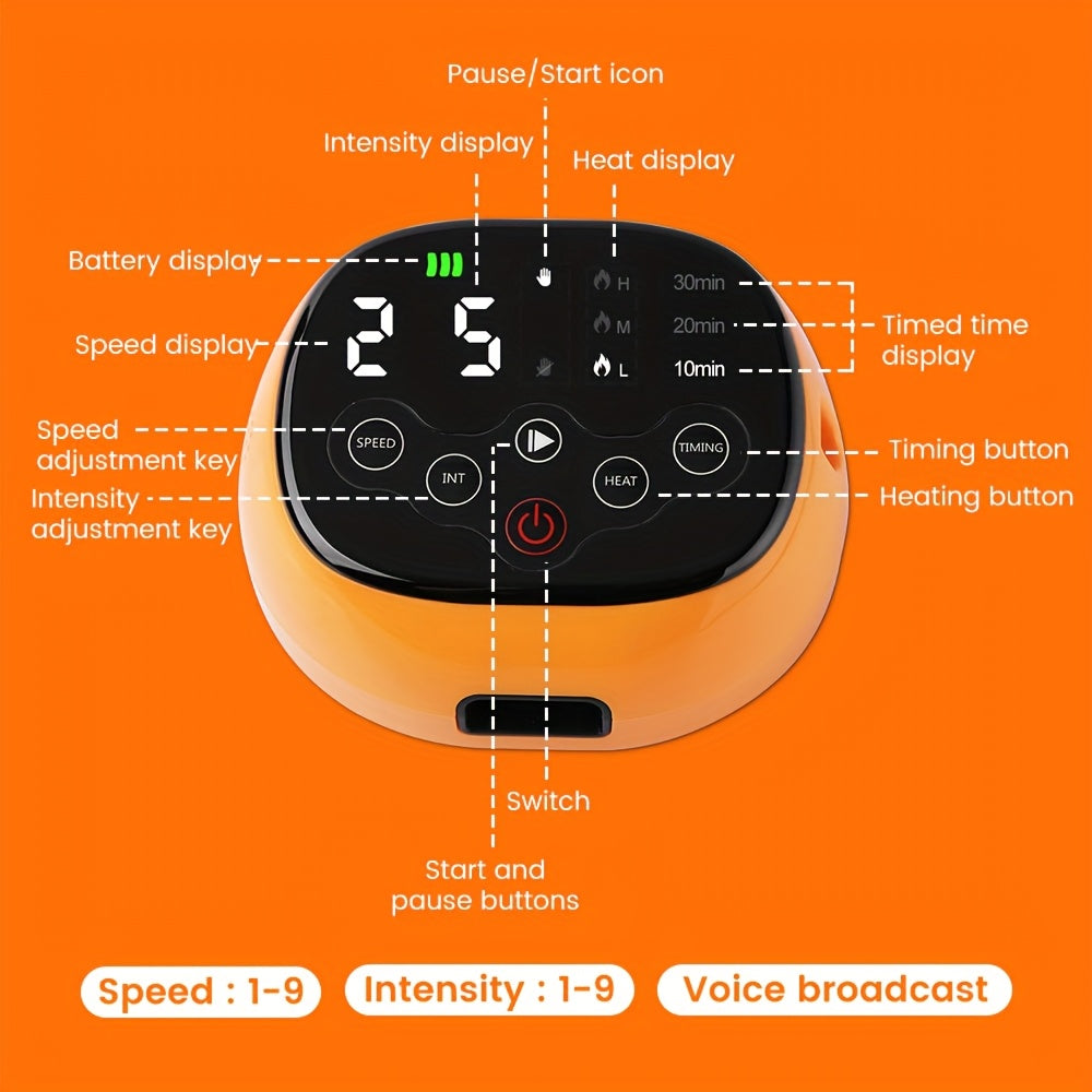 Guantes de rehabilitación con función de mano calentada, ajustable en fuerza, recargables, control por voz