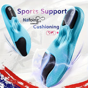 Men Women Breathable Flat Sole Insoles Cushioned Shoe Pads