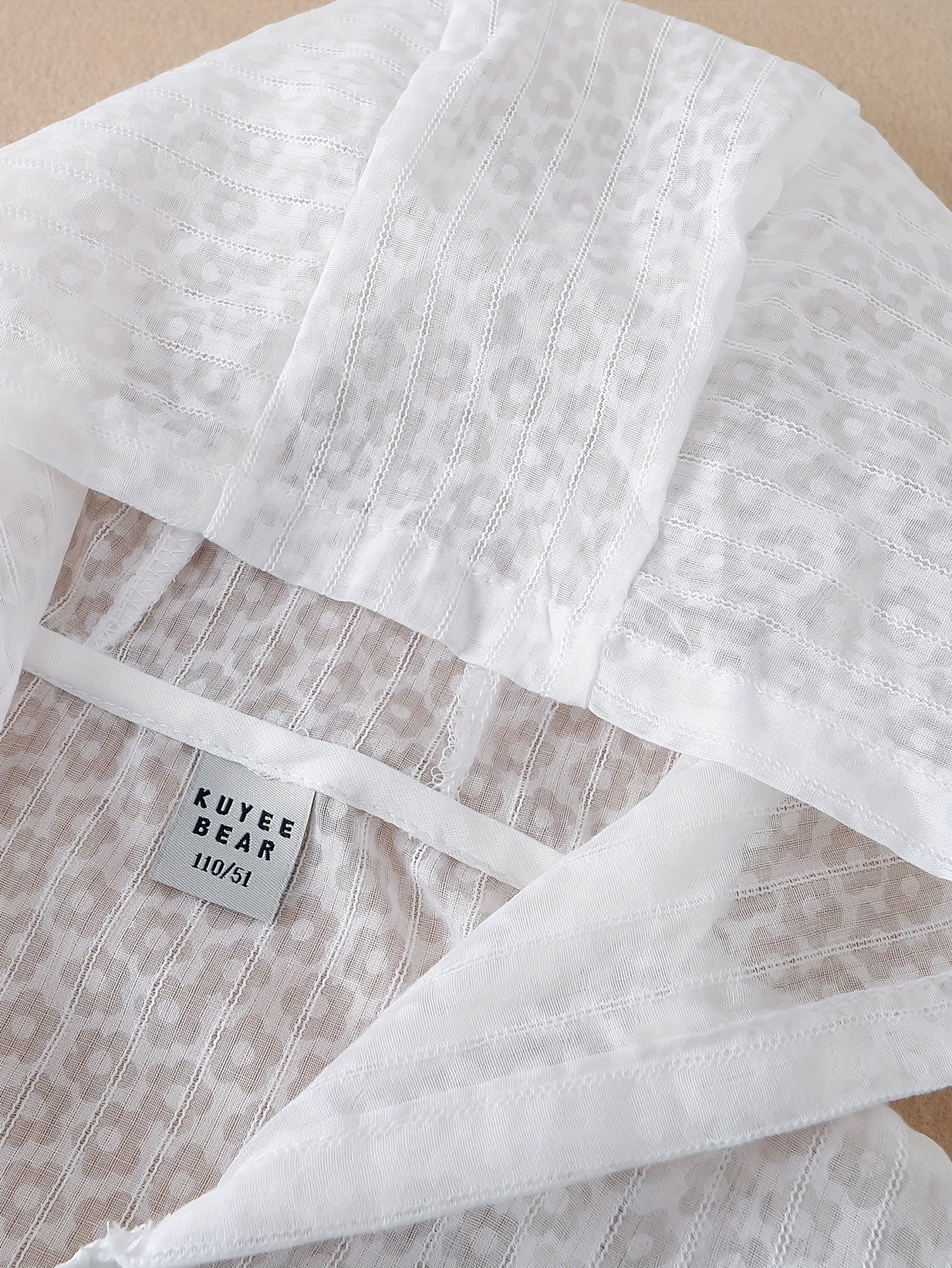 Girls' Sun Protection Jacket Lightweight Zip-Up Summer Flower Decor Cotton Blend