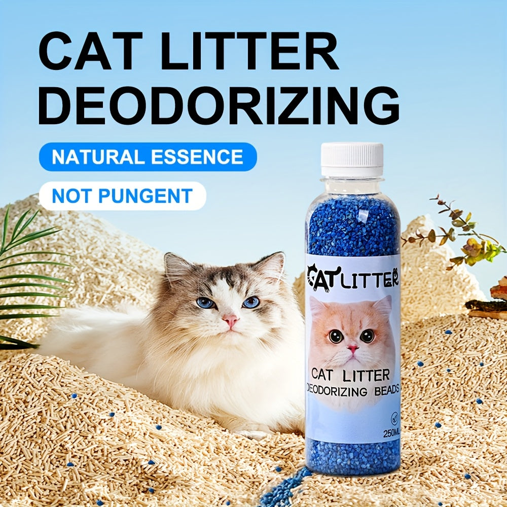 Cat Litter Deodorizer Bottle Eliminates Odors Freshens Litter Box Safe for Cats