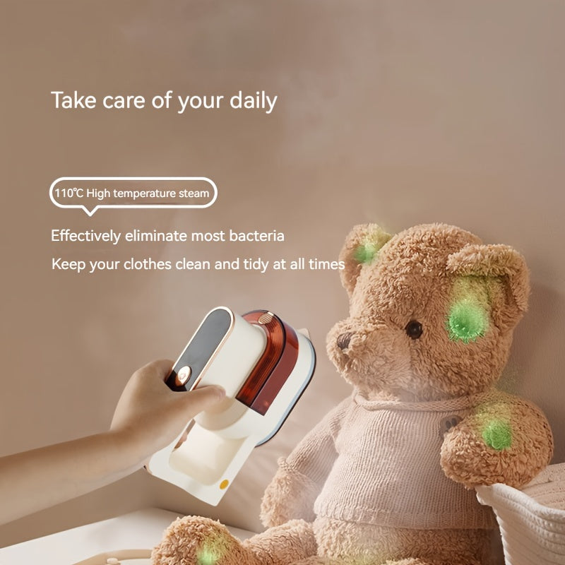 Portable Handheld Steam Iron for Travel and Fabrics, Compact and Easy to Use