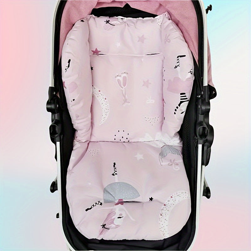Baby Stroller Seat Cushion for Infants and Toddlers Soft Polyester Insulating Comfort