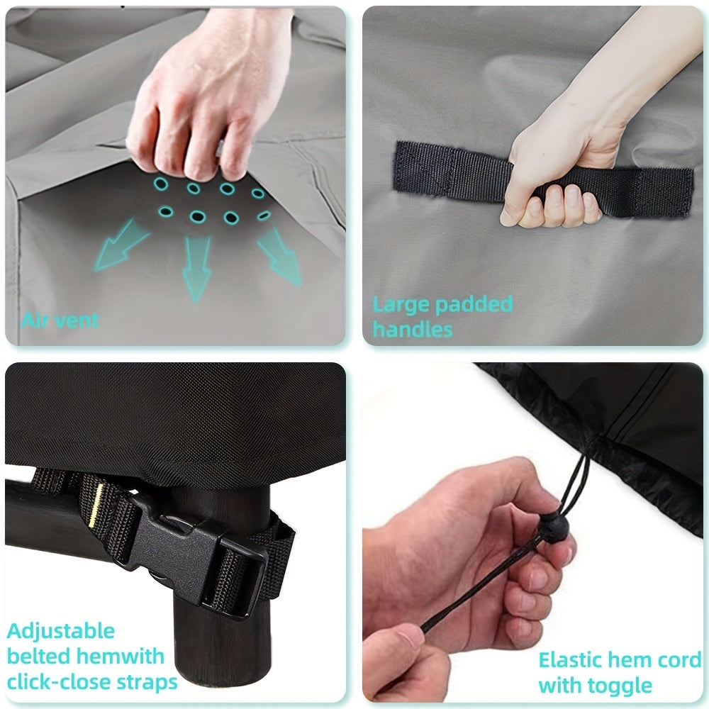 Outdoor Patio Furniture Cover Heavy Duty Waterproof Polyester All-Season Sofa Cover