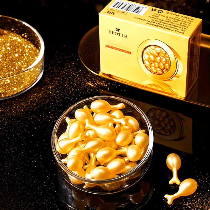 50 Pcs Hyaluronic Acid Serum Capsules Face Care Wrinkle Firming Travel Essentials