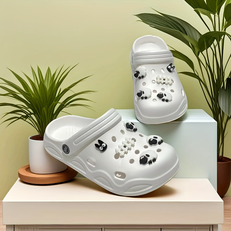 Women's EVA Hole Shoes for Summer Comfort Beach Travel Pair