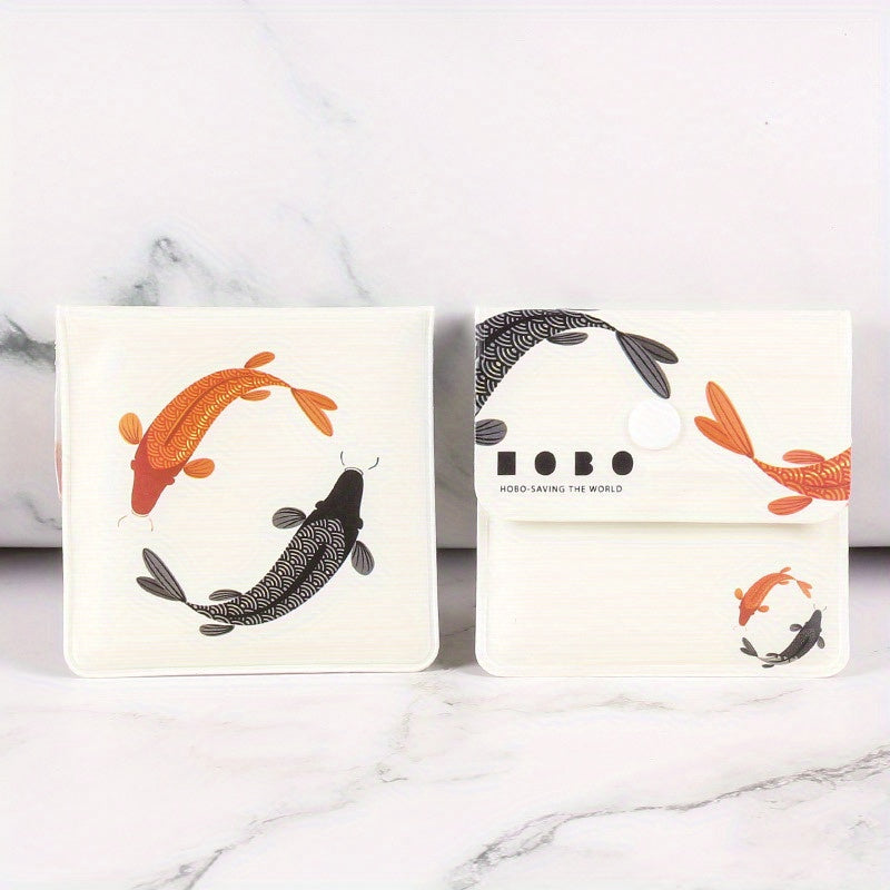 Portable Plastic Ash Bag Fireproof Cigarette Storage Travel Leakproof Ash Pack