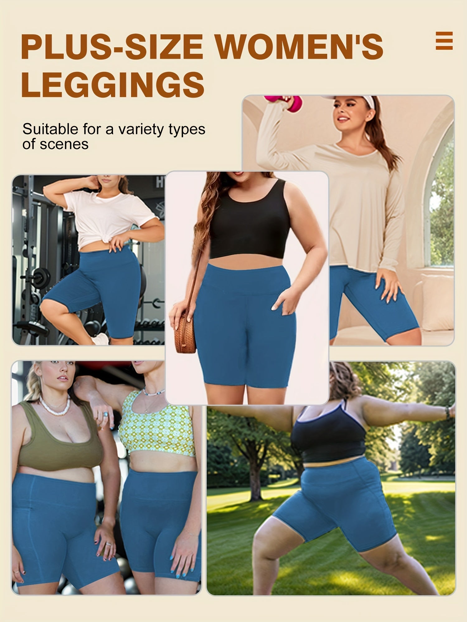 Women's High-Waist Tummy Control Yoga Shorts Black White Leopard Print Sports Workout