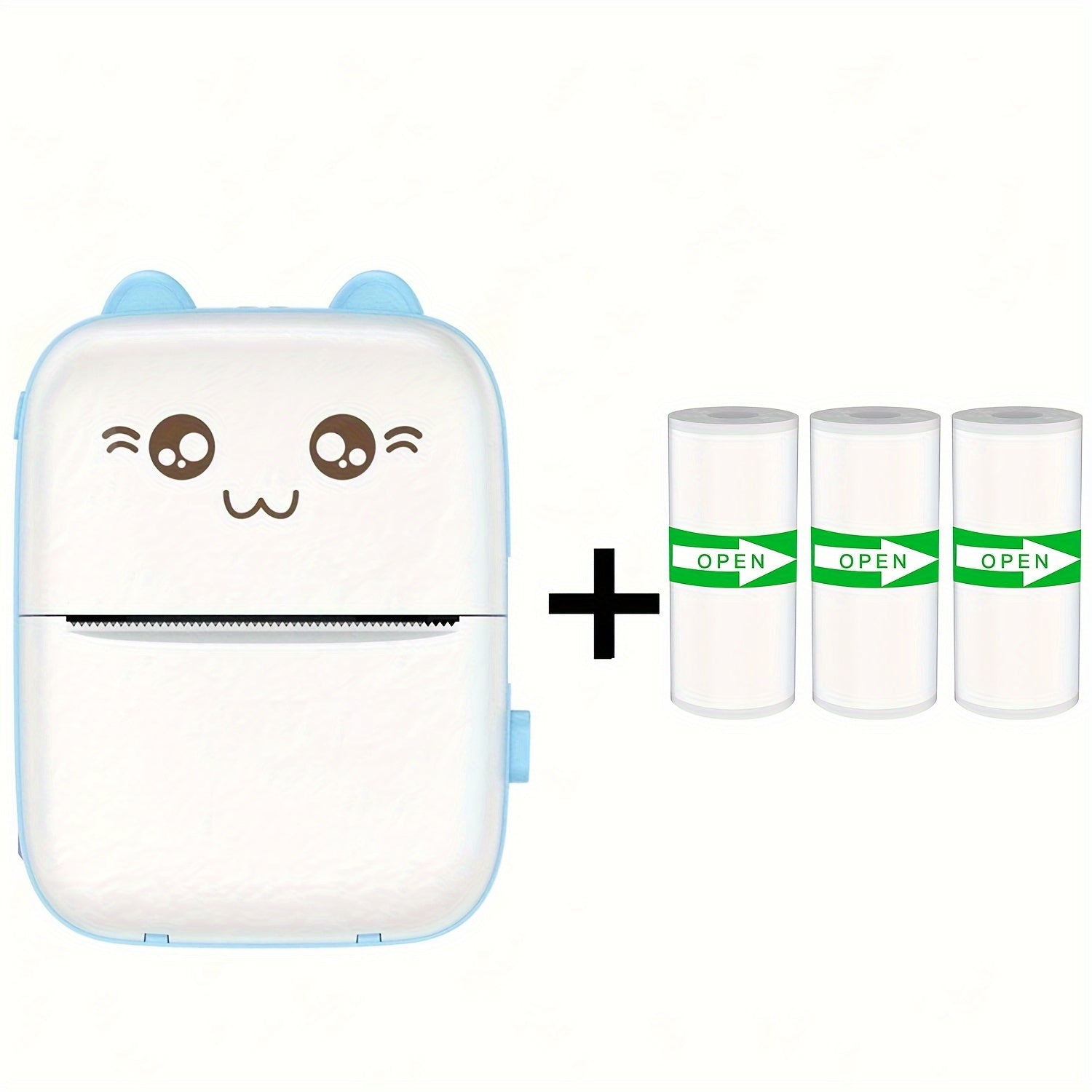 Impresora de etiquetas térmicas mini inalámbrica portátil con USB recargable para iOS y Android