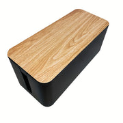 Durable Cable Management Box for Hiding Wires and Power Strips for Home Office Organization