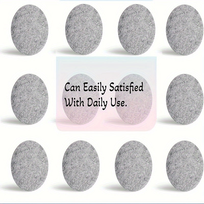 Juego de 12 posavasos de fieltro con soportes para bebidas y protección de mesa