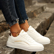 Women White Casual Sports Shoes for Travel and All Seasons