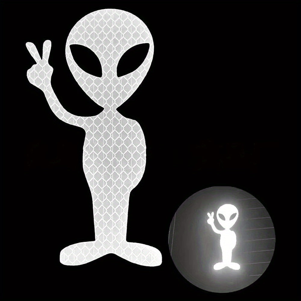 Yarim yulduzli tinchlik belgisining aks ettiruvchi decal avtomobillar va mototsikllar uchun PVC 15 sm