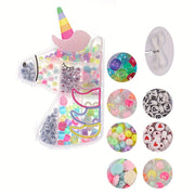 Girls Unicorn Jewelry Making Kit with Beads and Tools for Accessories Crafting