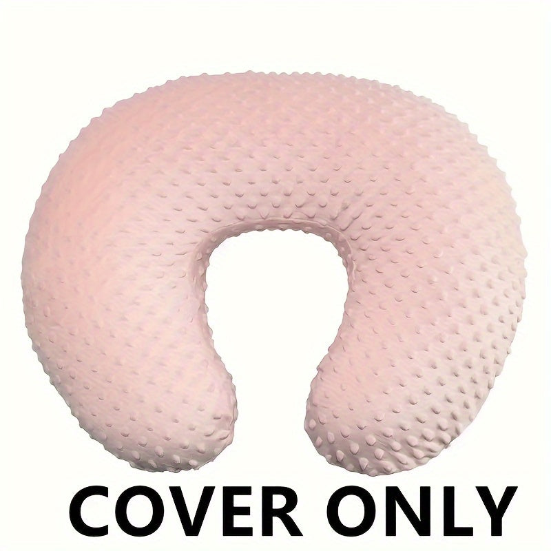 Minky Nursing Pillow Cover for Breastfeeding and Infant Comfort