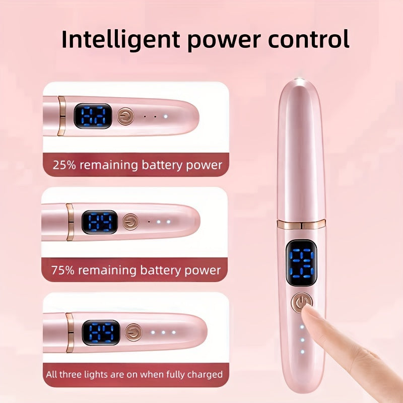Electric Eyelash Curler 3-in-1 USB Rechargeable with 3 Temperature Settings Compact Travel Beauty Tool