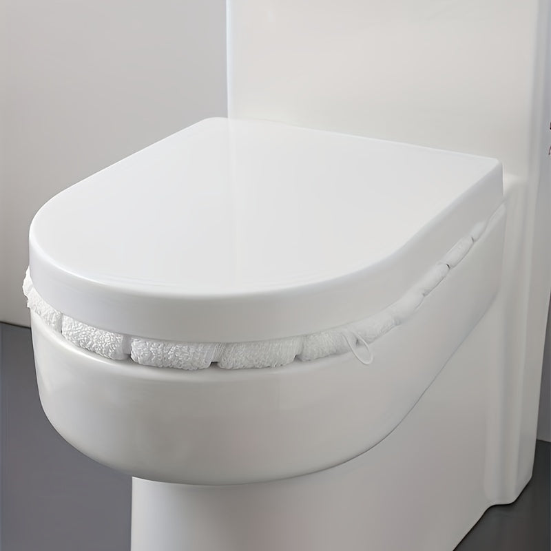 Waterproof Toilet Seat Cover with Removable Cushion for Comfort and Hygiene